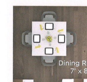 One Bedroom Floor Plan One Bedroom floor plan